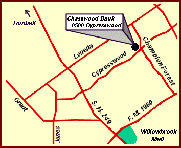 Cypresswood Branch Map